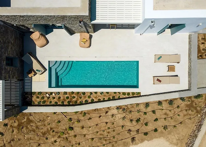 Complex White And Rocks Villa